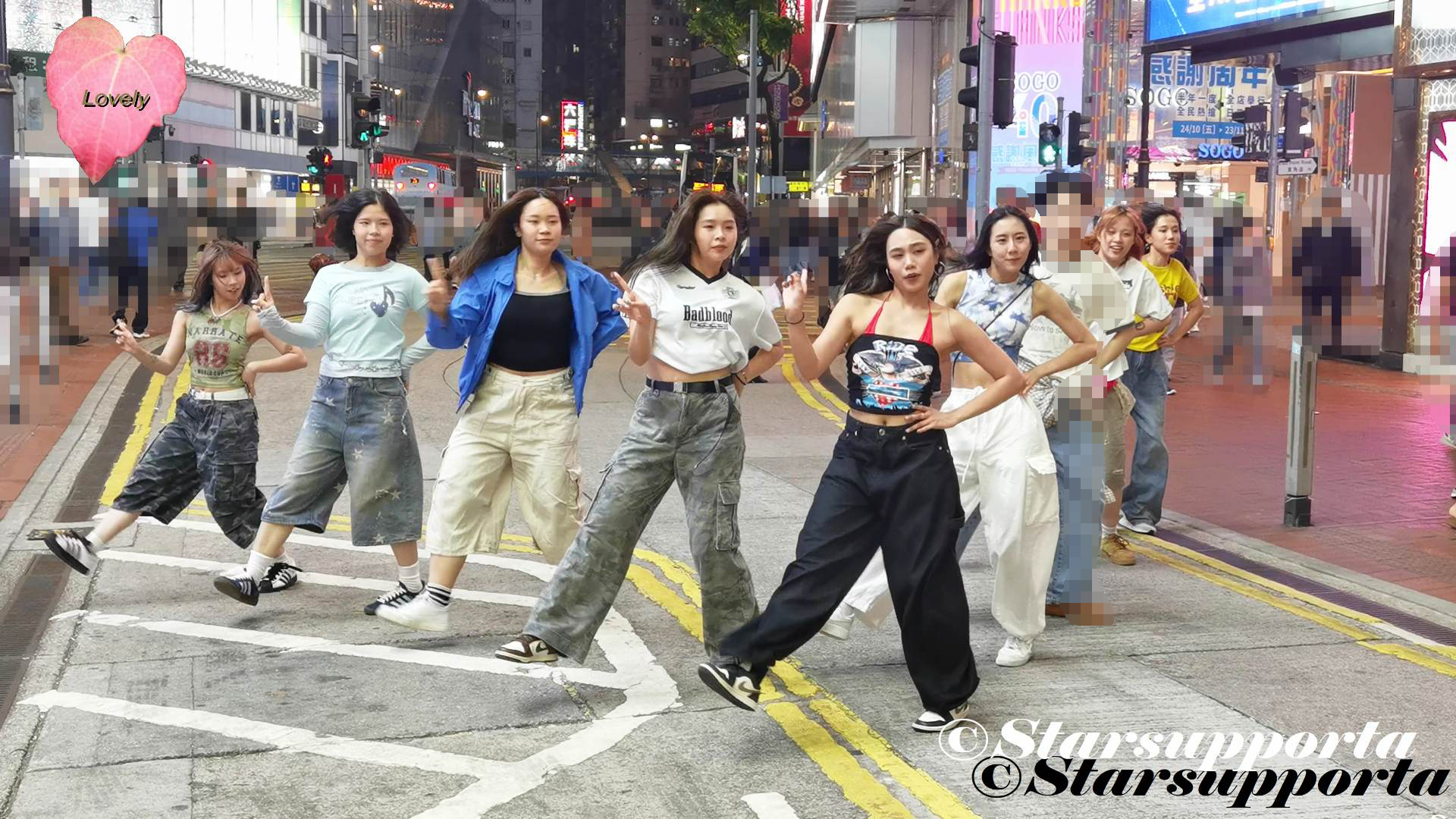 20251103 KPOP dance @ 香港銅鑼灣Casetify對出